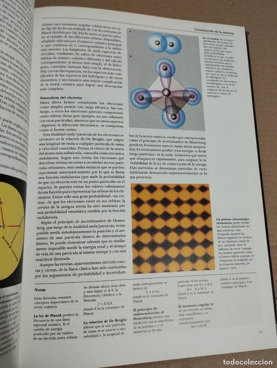Libros de segunda mano de ciencias: F&Iacute;SICA. MATERIA, &Aacute;TOMOS, ENERG&Iacute;AS (C&Iacute;RCULO DE LECTORES) - Foto 15