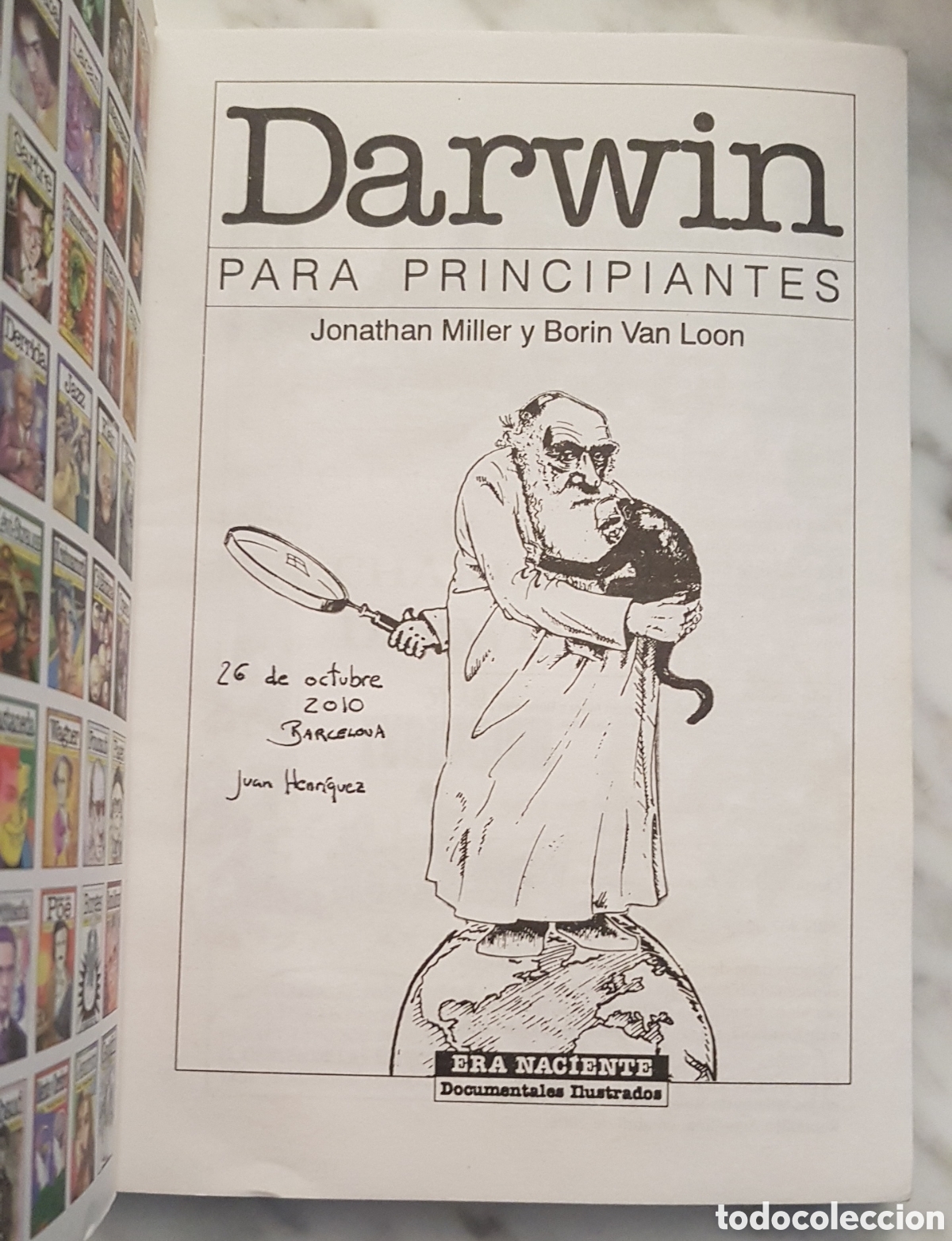 Libros de segunda mano: LIBRO DARWIN PARA PRINCIPIANTES .JONATHAN MILLER / BORIN VAN LOON . EVOLUCION - Foto 3