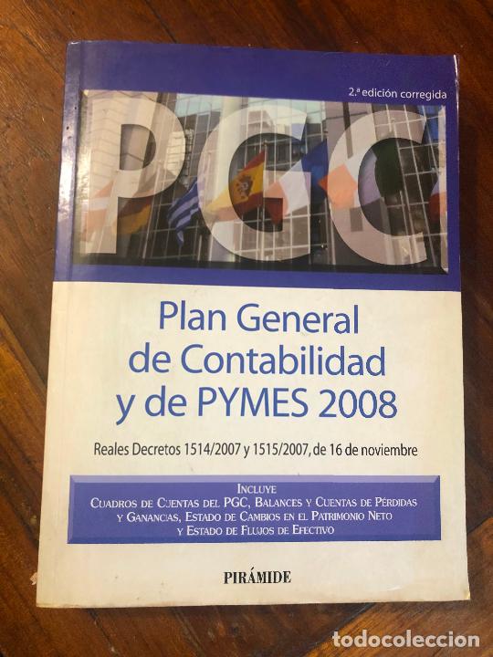 Second hand books of Sciences: Plan General de Contabilidad y de PYMES 2008/ - Varios Autores