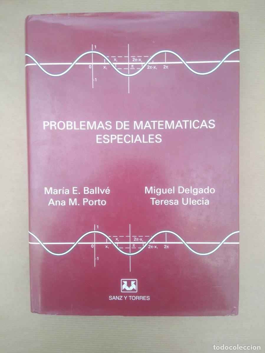 Libros de segunda mano de ciencias: Libro Problemas de Matematicas Especiales- Sanz y torres - Foto 1