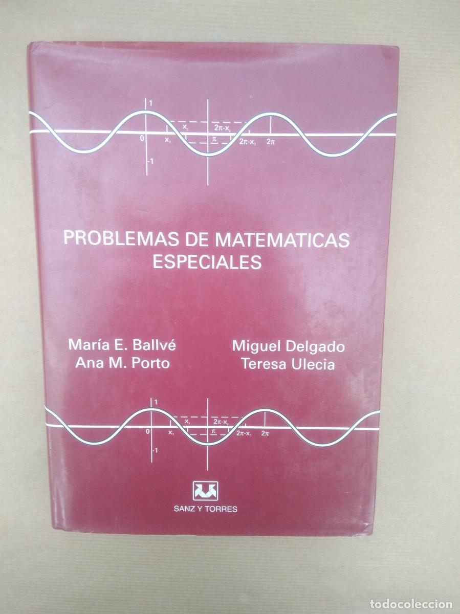 Libros de segunda mano de ciencias: Libro Problemas de Matematicas Especiales- Sanz y torres - Foto 2
