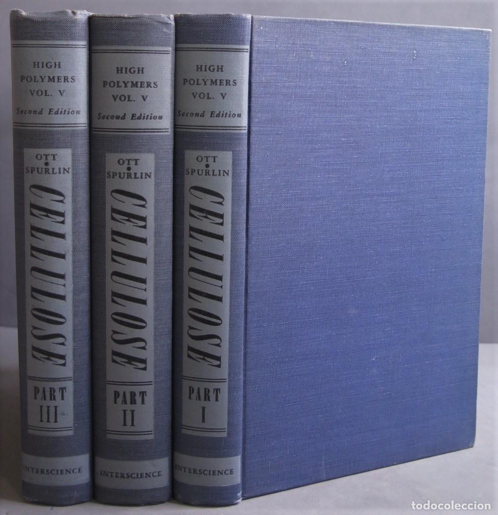 Libros de segunda mano: Cellulose and Cellulose Derivatives. Ott. Spurlin. 3 TOMOS - Foto 1