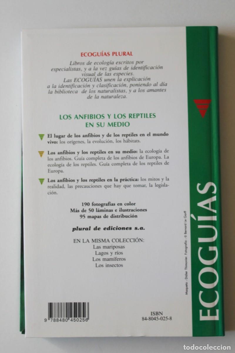 Libros de segunda mano: Bernard Le Garff - Los anfibios y los reptiles en su medio - Plural - Foto 3