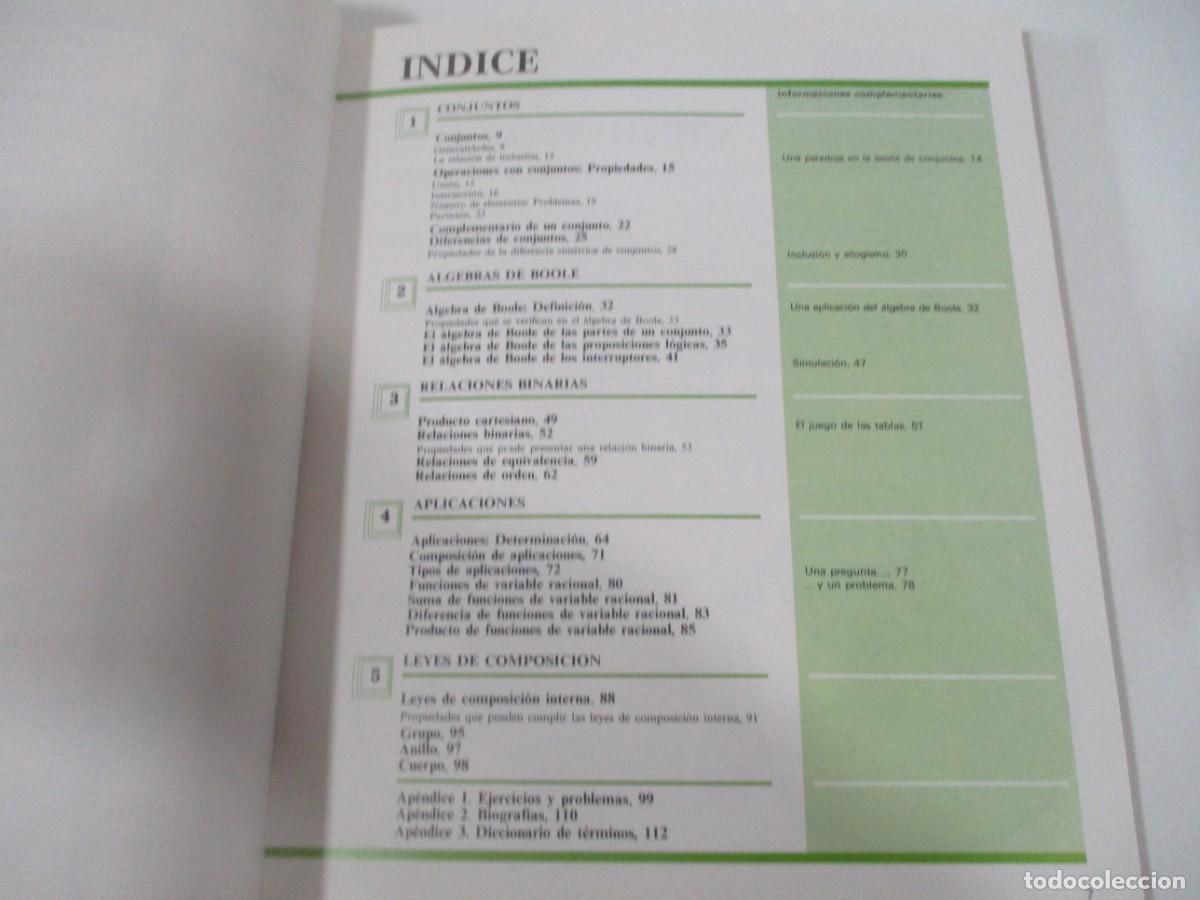 Libros de segunda mano de ciencias: IMAGO 2 Conjuntos y aplicaciones W17517 - Foto 2