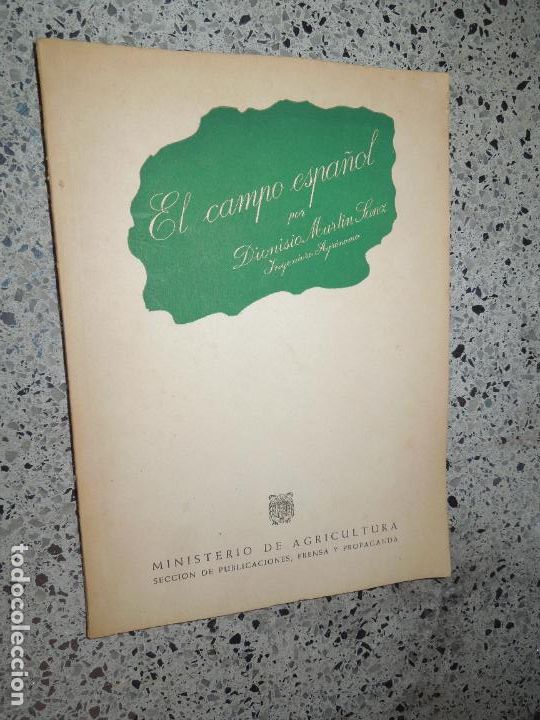 Libros de segunda mano: EL CAMPO ESPA&Ntilde;OL - DIONISIO MARTIN SANZ - Foto 1