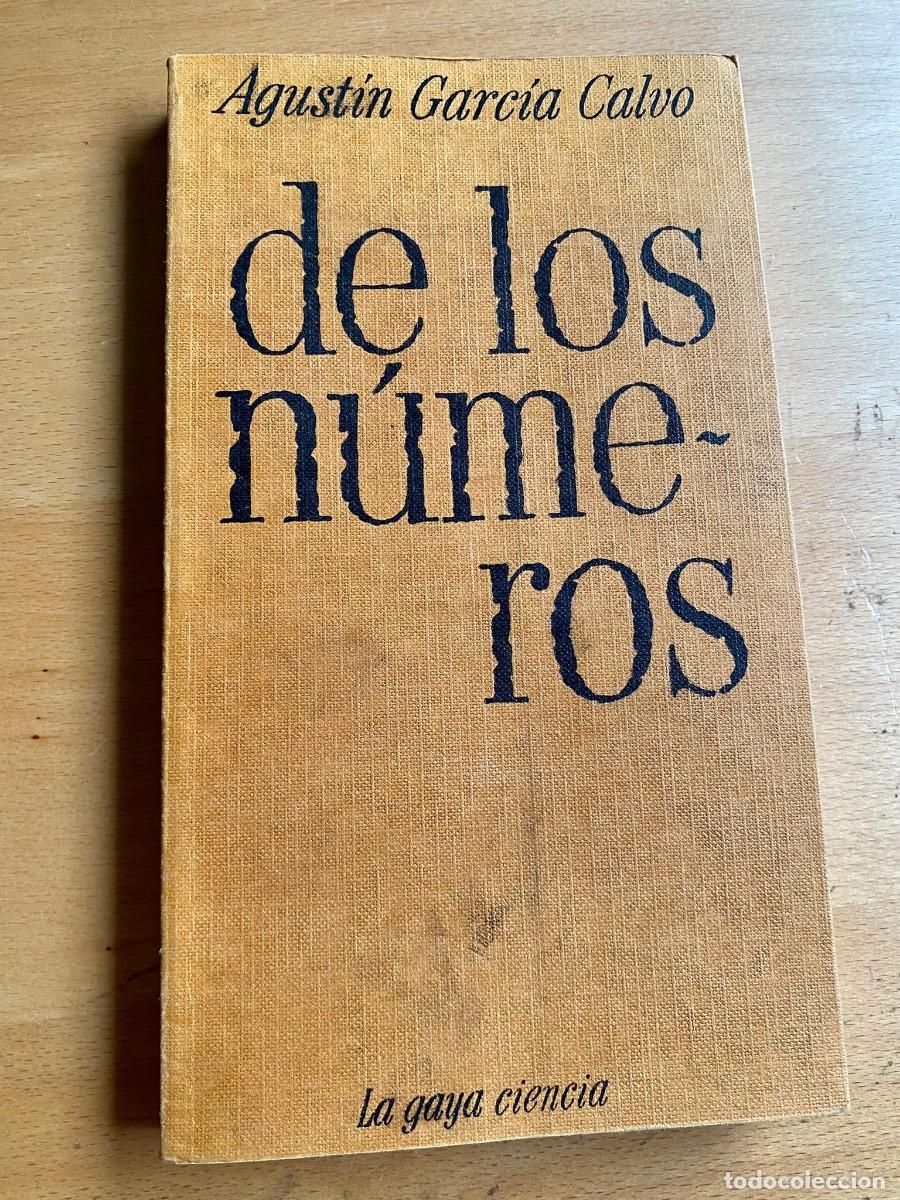 Libros de segunda mano de ciencias: De los n&uacute;meros, de Agust&iacute;n Garc&iacute;a Calvo - Foto 1