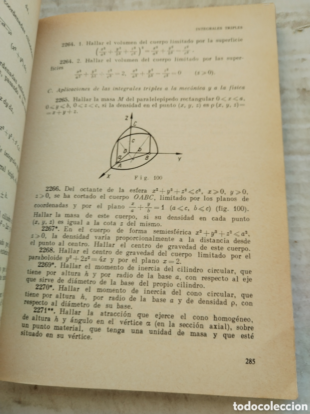 Libros de segunda mano de ciencias: PROBLEMAS Y EJERCICIOS DE AN&Aacute;LISIS MATEMATICO/B. DEMIDOVICH - Foto 5