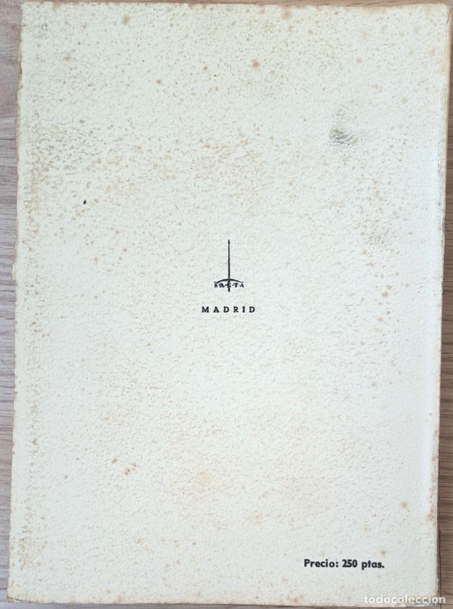 Libros de segunda mano de ciencias: GEOMETR&Iacute;A PROYECTIVA (DE LASALA 1958) SIN USAR - Foto 2
