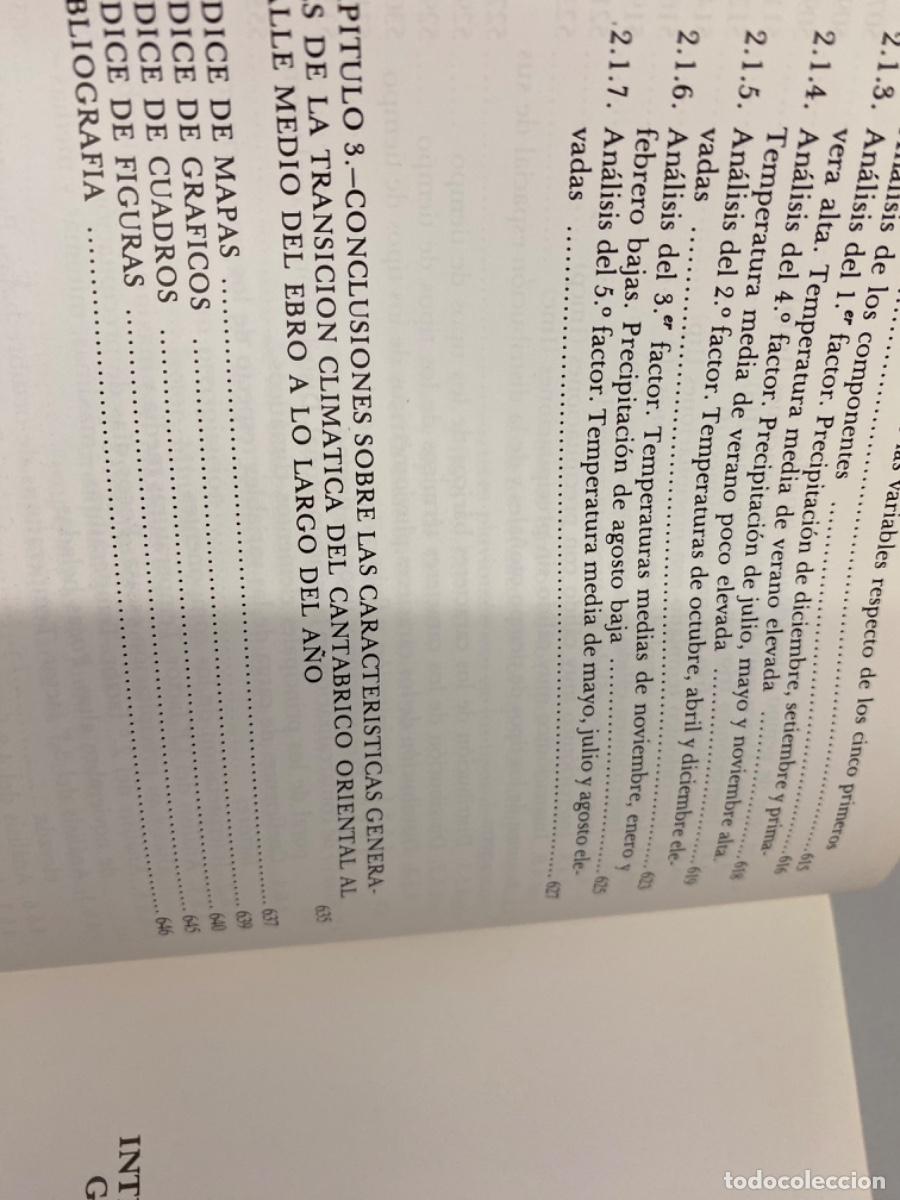 Libros de segunda mano: LA TRANSICI&Oacute;N CLIM&Aacute;TICA DEL CANT&Aacute;BRICO ORIENTAL AL VALLE MEDIO DEL EBRO (E. RUIZ 1982) - Foto 7