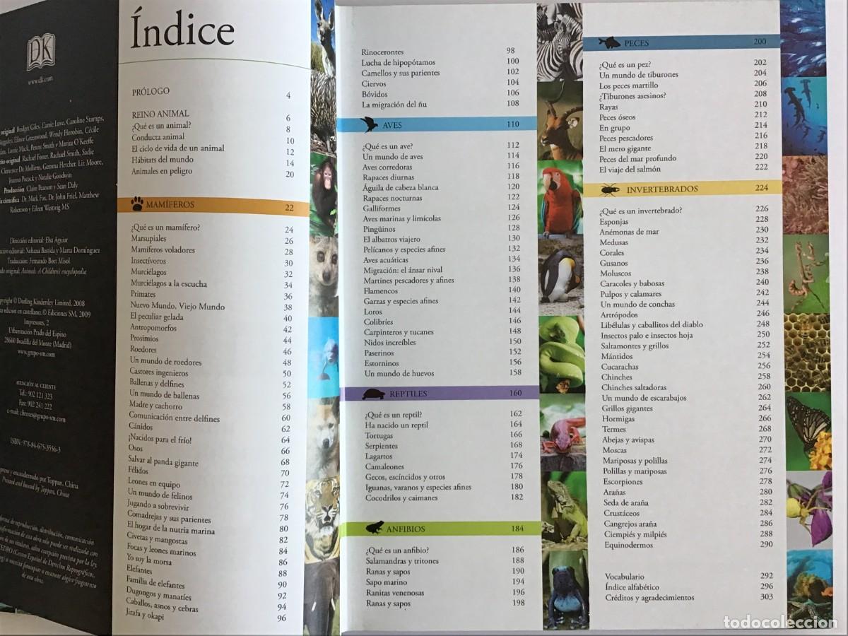 Libros de segunda mano: ENCICLOPEDIA COMPLETA DE LOS ANIMALES / SM - Foto 2