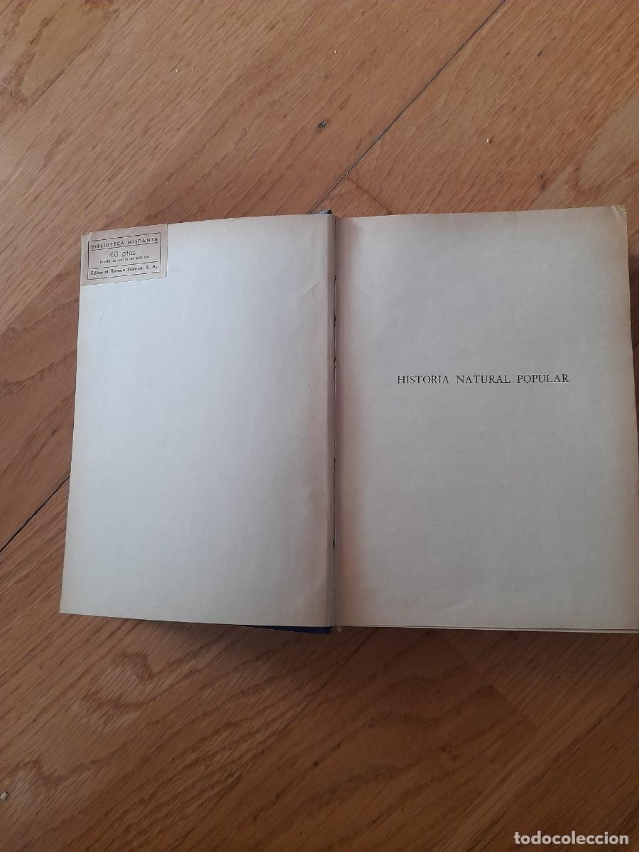Libros de segunda mano: Historia natural ed Sopena 1947 - Foto 6