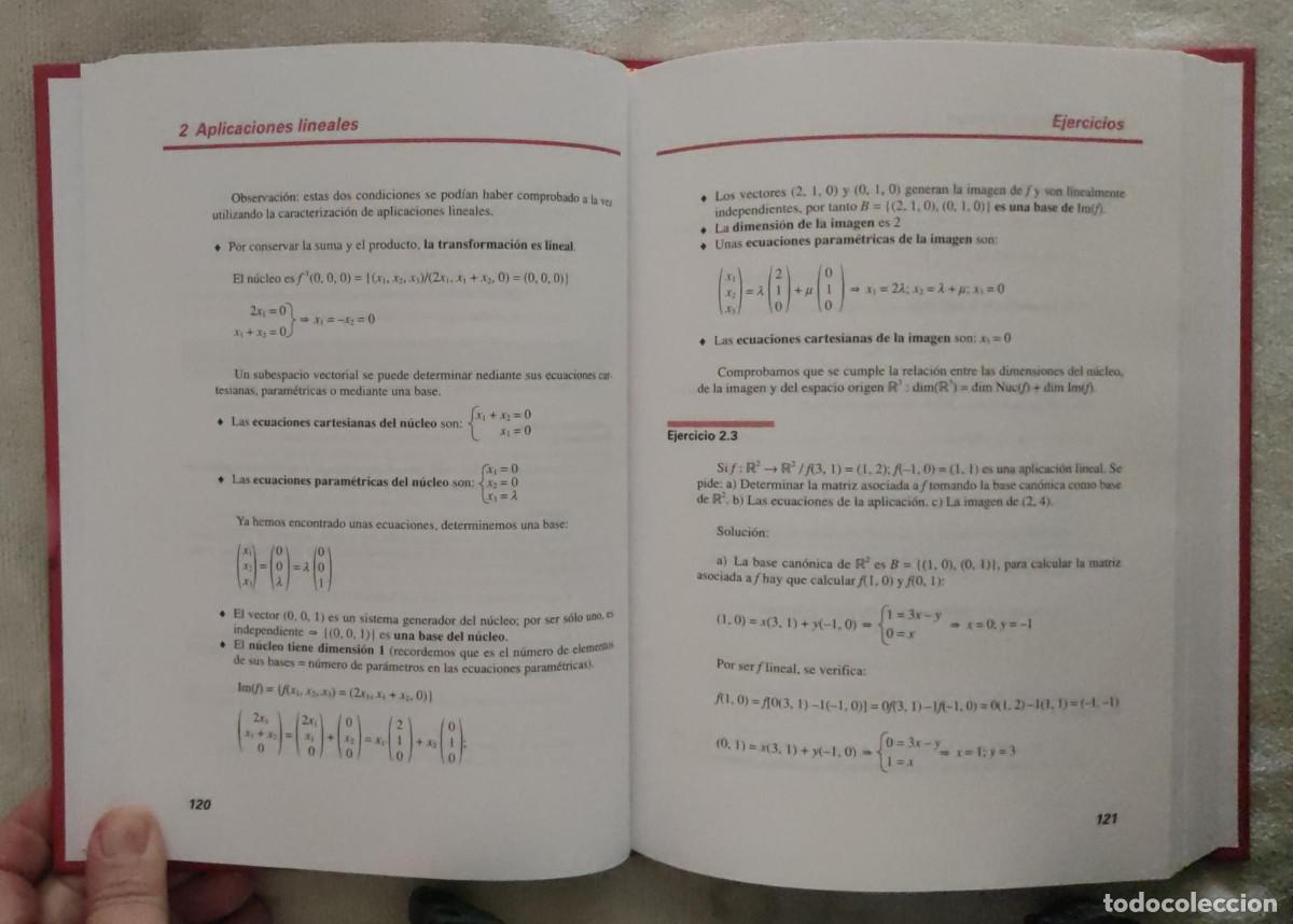Libros de segunda mano de ciencias: &Aacute;LGEBRA. - Foto 7