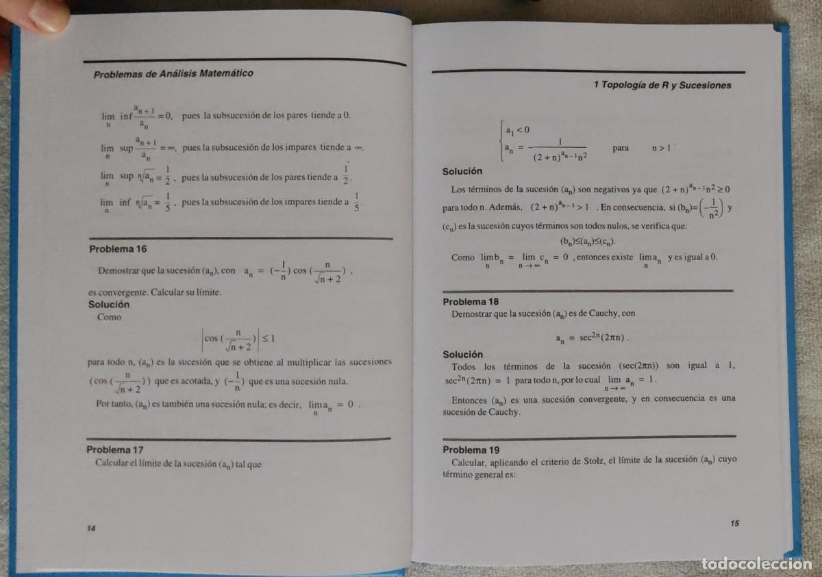 Libros de segunda mano de ciencias: Elementos de An&aacute;lisis Matem&aacute;tico. - Foto 5