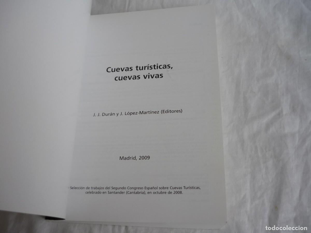 Libros de segunda mano: Cuevas tur&iacute;sticas, cuevas vivas, 2009 - Foto 5