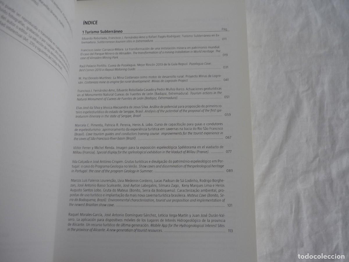 Libros de segunda mano: Cuevatur 2014 Iberoam&eacute;rica Subterr&aacute;nea - Foto 6