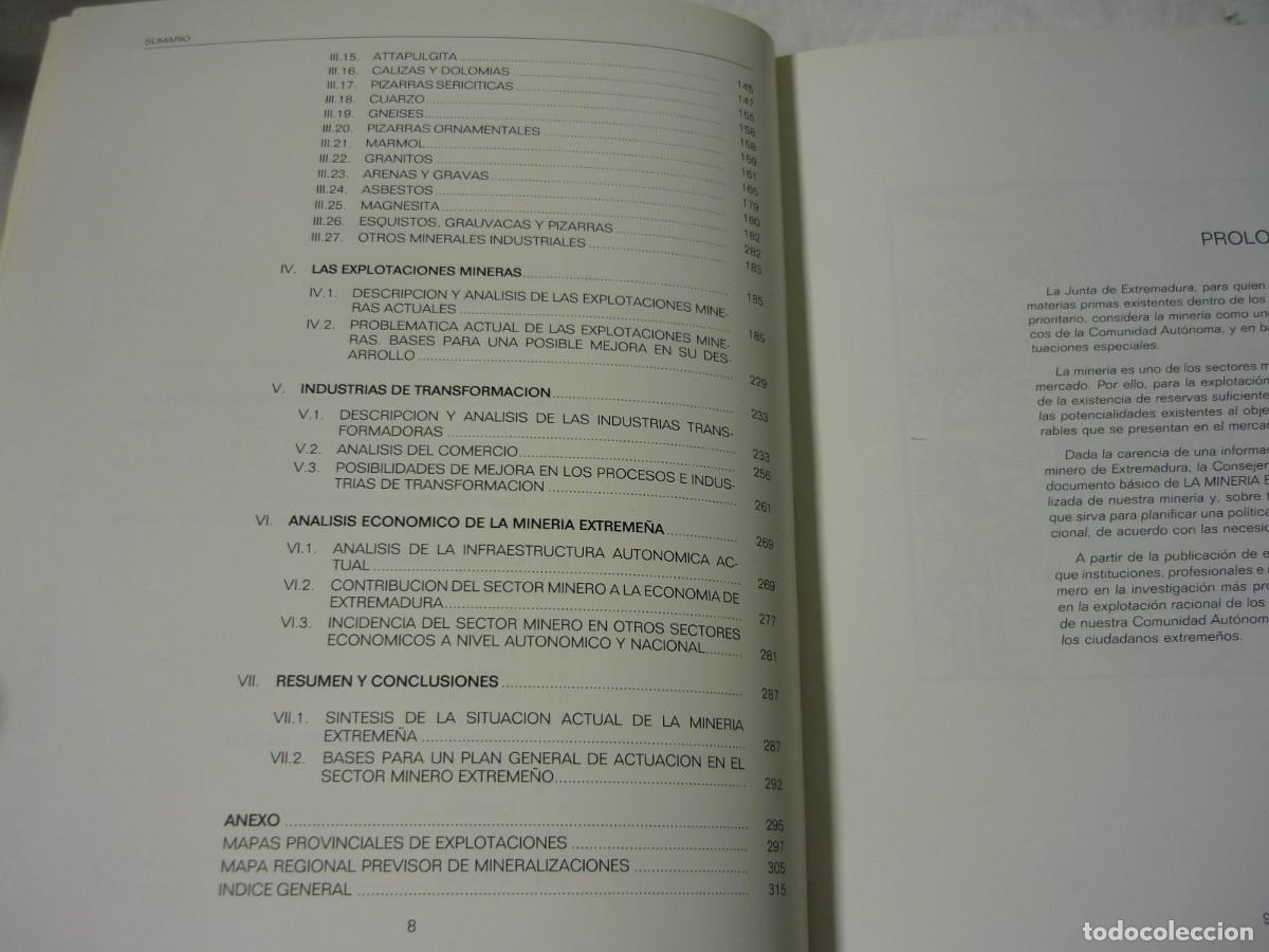 Libros de segunda mano: La miner&iacute;a en Extremadura, 1987 - Foto 7