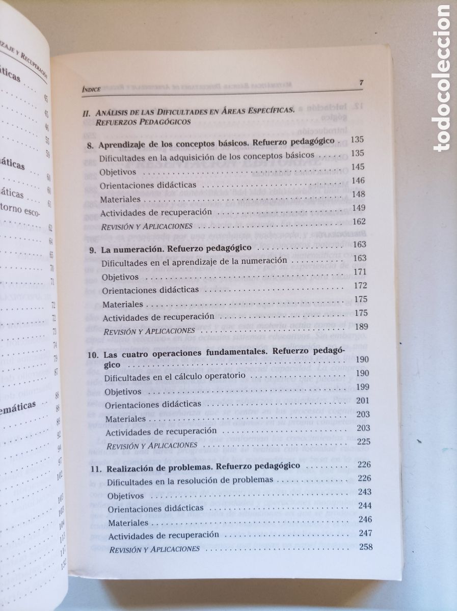 Libros de segunda mano de ciencias: Matem&aacute;ticas b&aacute;sicas: dificultades de aprendizaje y recuperaci&oacute;n - Foto 6