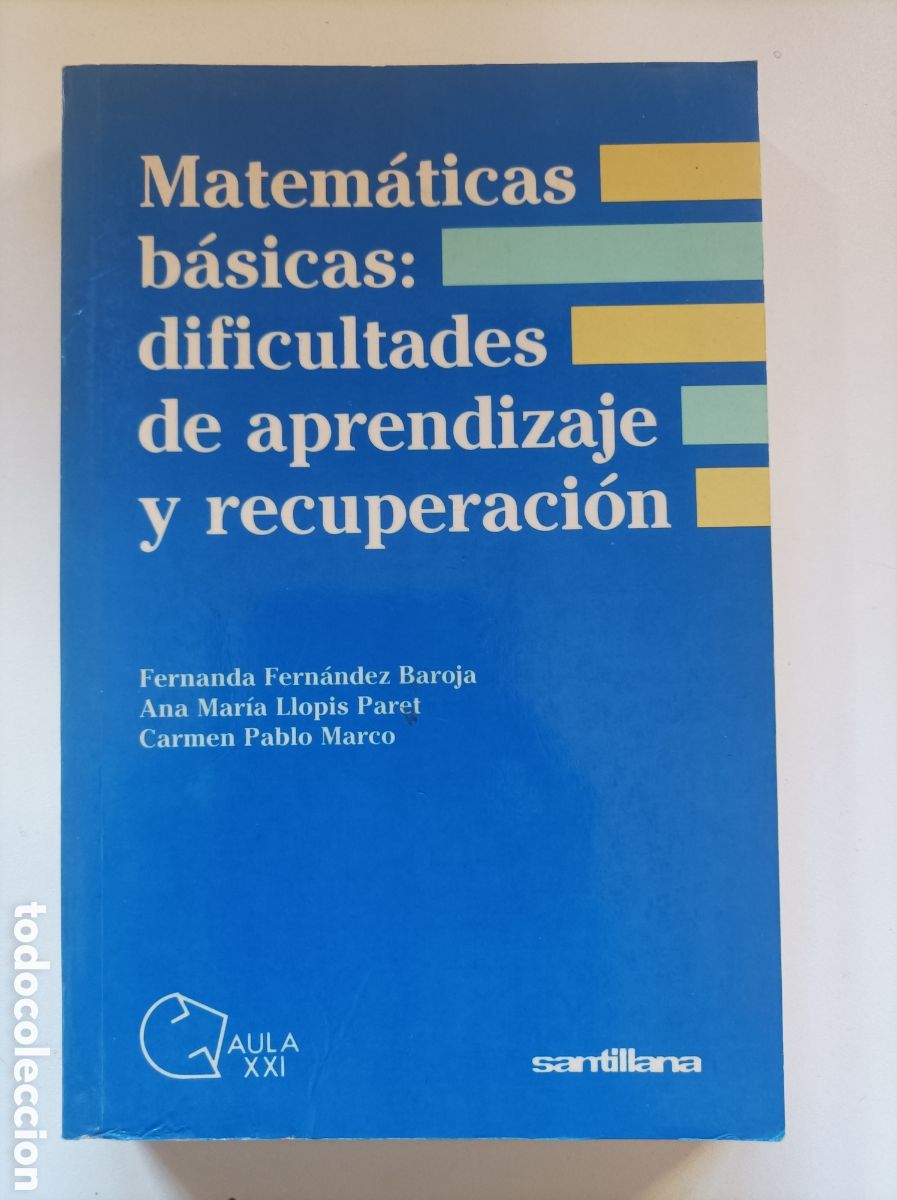 Libros de segunda mano de ciencias: Matem&aacute;ticas b&aacute;sicas: dificultades de aprendizaje y recuperaci&oacute;n - Foto 1