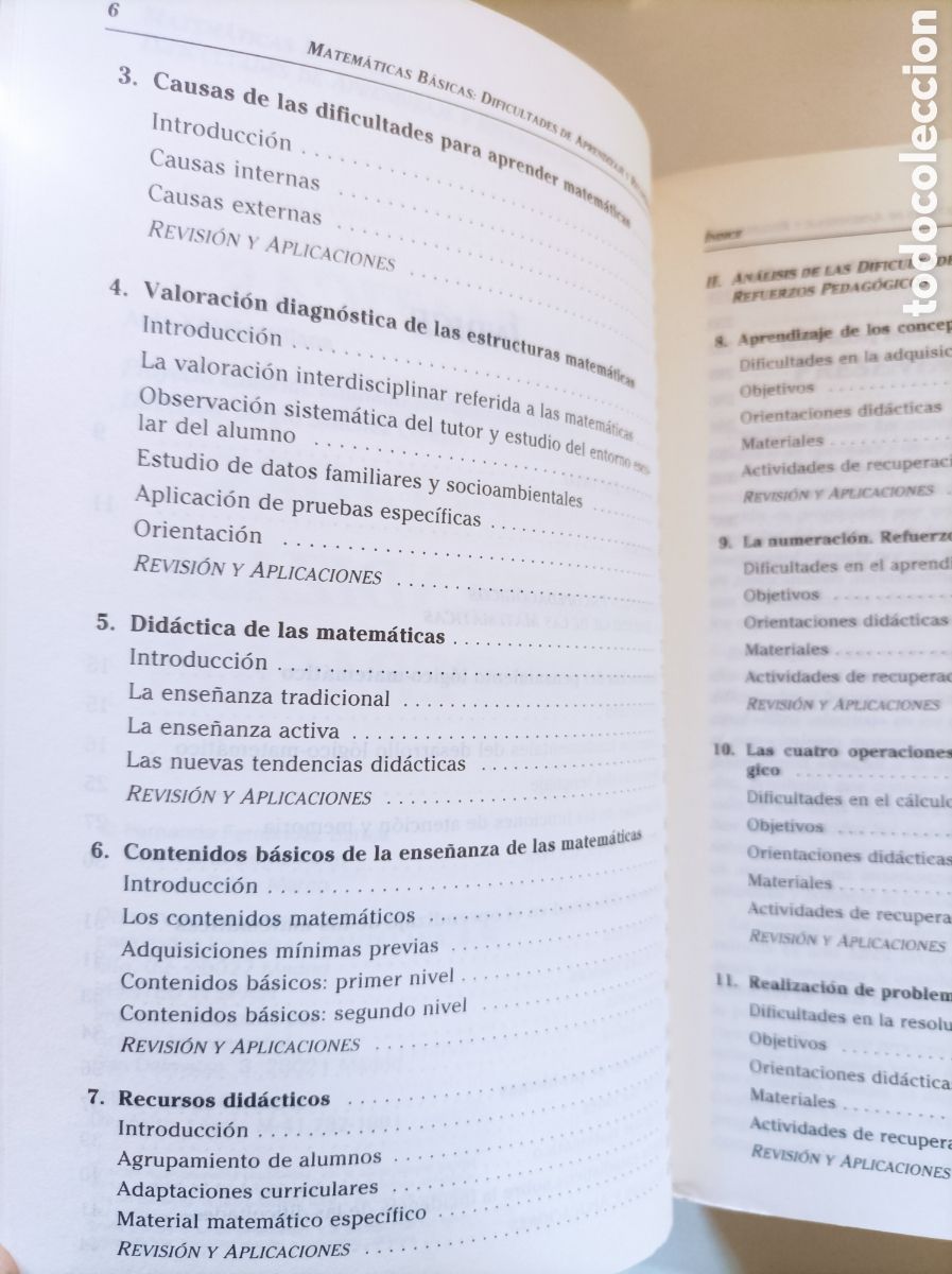 Libros de segunda mano de ciencias: Matem&aacute;ticas b&aacute;sicas: dificultades de aprendizaje y recuperaci&oacute;n - Foto 5