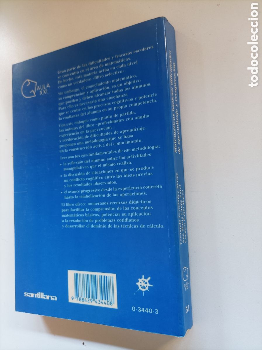 Libros de segunda mano de ciencias: Matem&aacute;ticas b&aacute;sicas: dificultades de aprendizaje y recuperaci&oacute;n - Foto 10