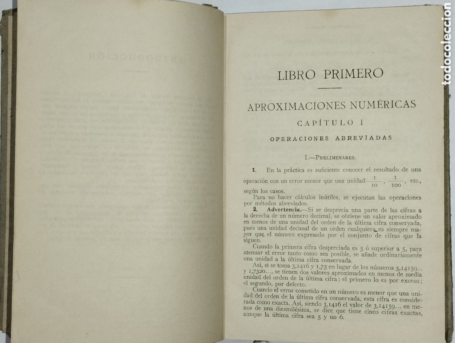 Libros de segunda mano de ciencias: C&aacute;lculo Comercial &ndash; Editorial Bru&ntilde;o &ndash; 1941 - Foto 3