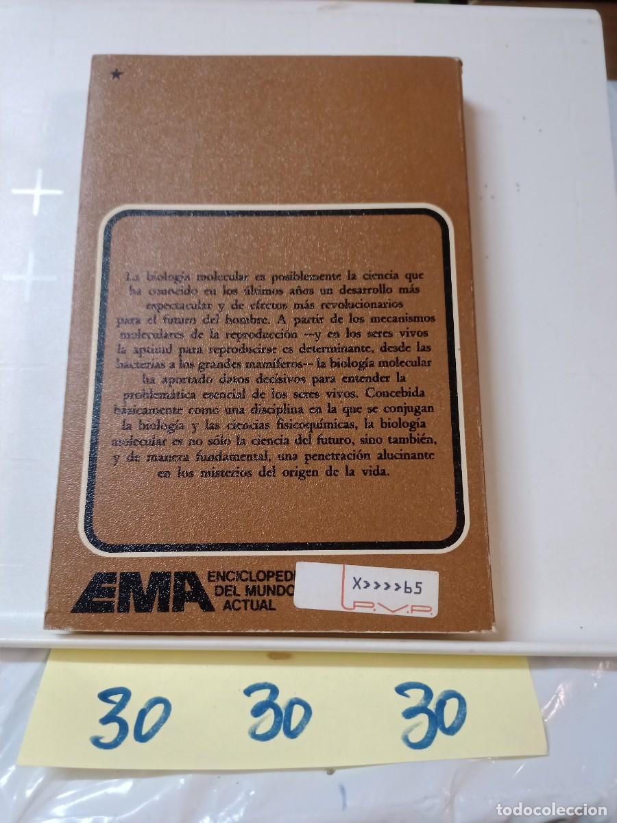 Libros de segunda mano: LA BIOLOG&Iacute;A MOLECULAR EMA - Foto 2