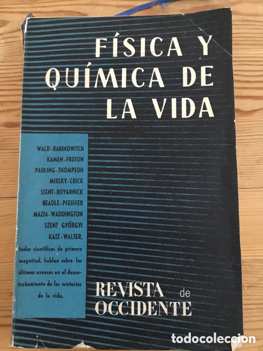 Libros de segunda mano de ciencias: F&iacute;sica y Quimica de la vida - Aa. Vv - Foto 1