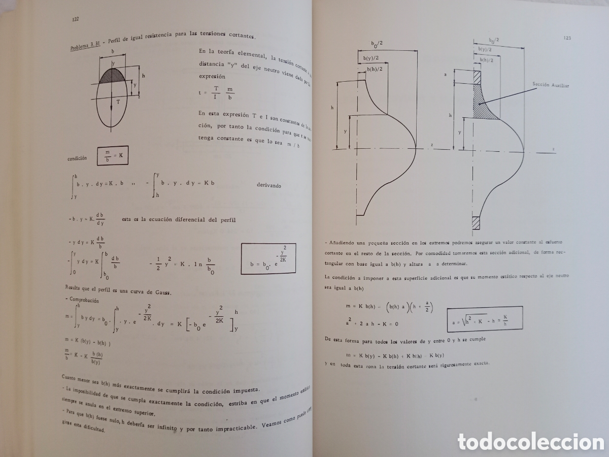 Libros de segunda mano de ciencias: TEOR&Iacute;A Y PROBLEMAS DE RESISTENCIA DE MATERIALES, ANTONIO BONN&Iacute;N VILA - Foto 3
