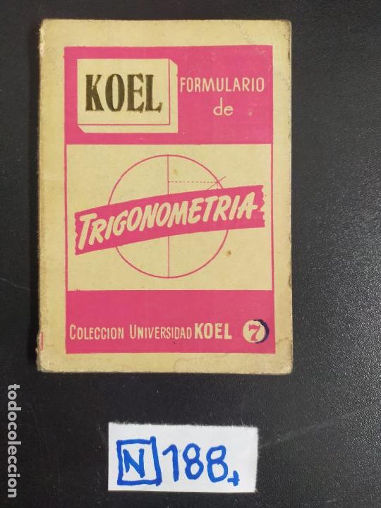 Libros de segunda mano de ciencias: Trigonometr&iacute;a - Foto 1