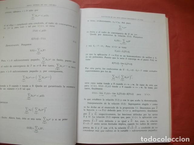 Libros de segunda mano de ciencias: TEOR&Iacute;A ELEMENTAL DE LAS FUNCIONES ANAL&Iacute;TICAS DE UNA Y VARIAS VARIABLEES COMPLEJAS - HENRY CARTAN - Foto 2