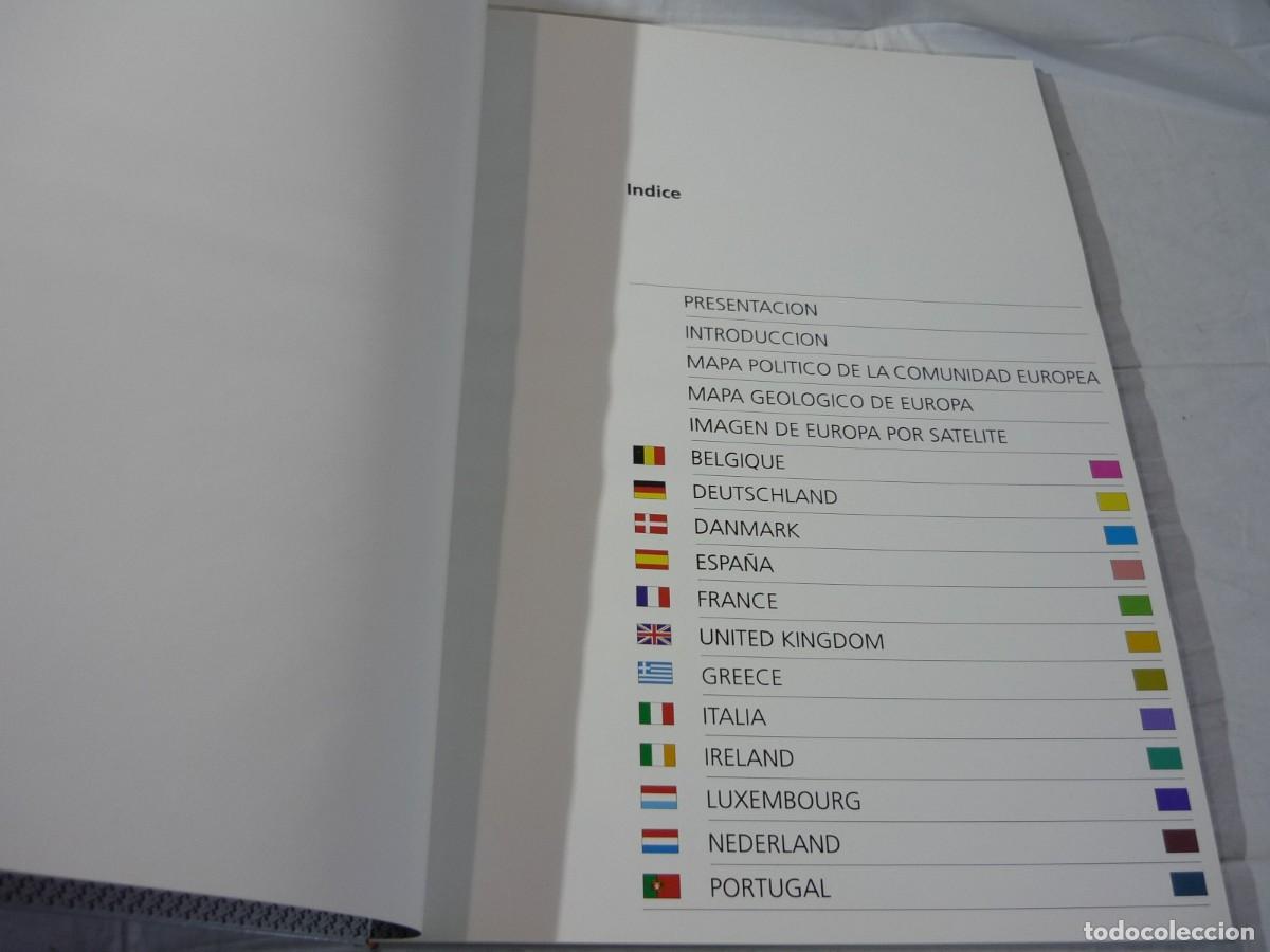 Libros de segunda mano: Mapas geol&oacute;gicos Comunidad Europea 1989, Gran formato - Foto 4