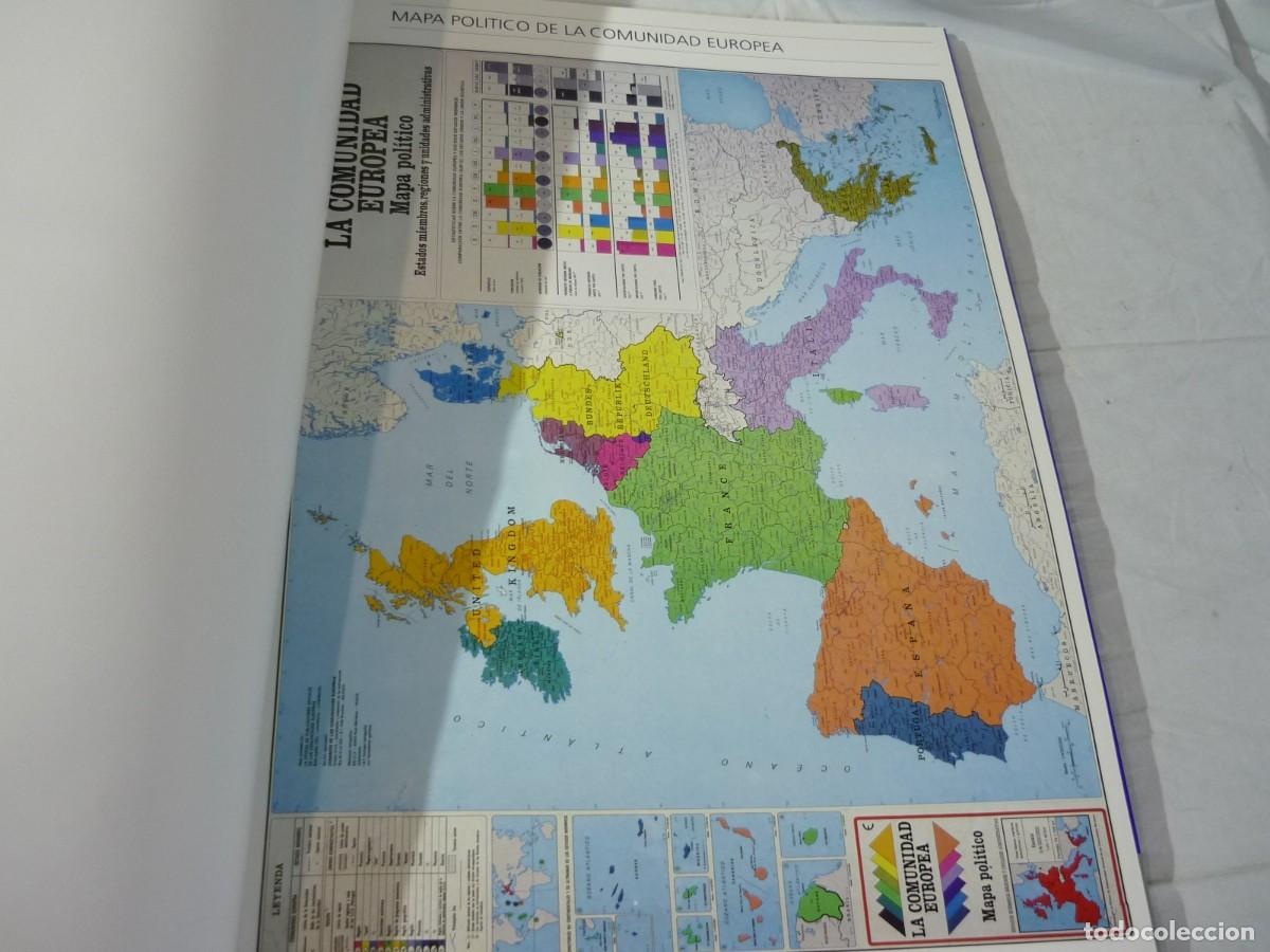 Libros de segunda mano: Mapas geol&oacute;gicos Comunidad Europea 1989, Gran formato - Foto 5