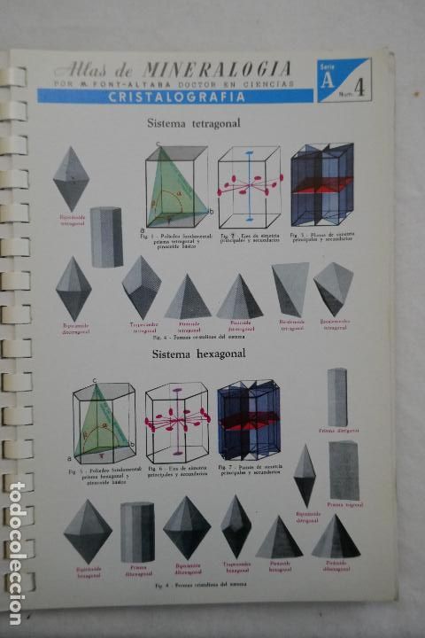 Libros de segunda mano: ATLAS DE MINERALOGIA, DE M. FONT-ALTABA - Foto 4