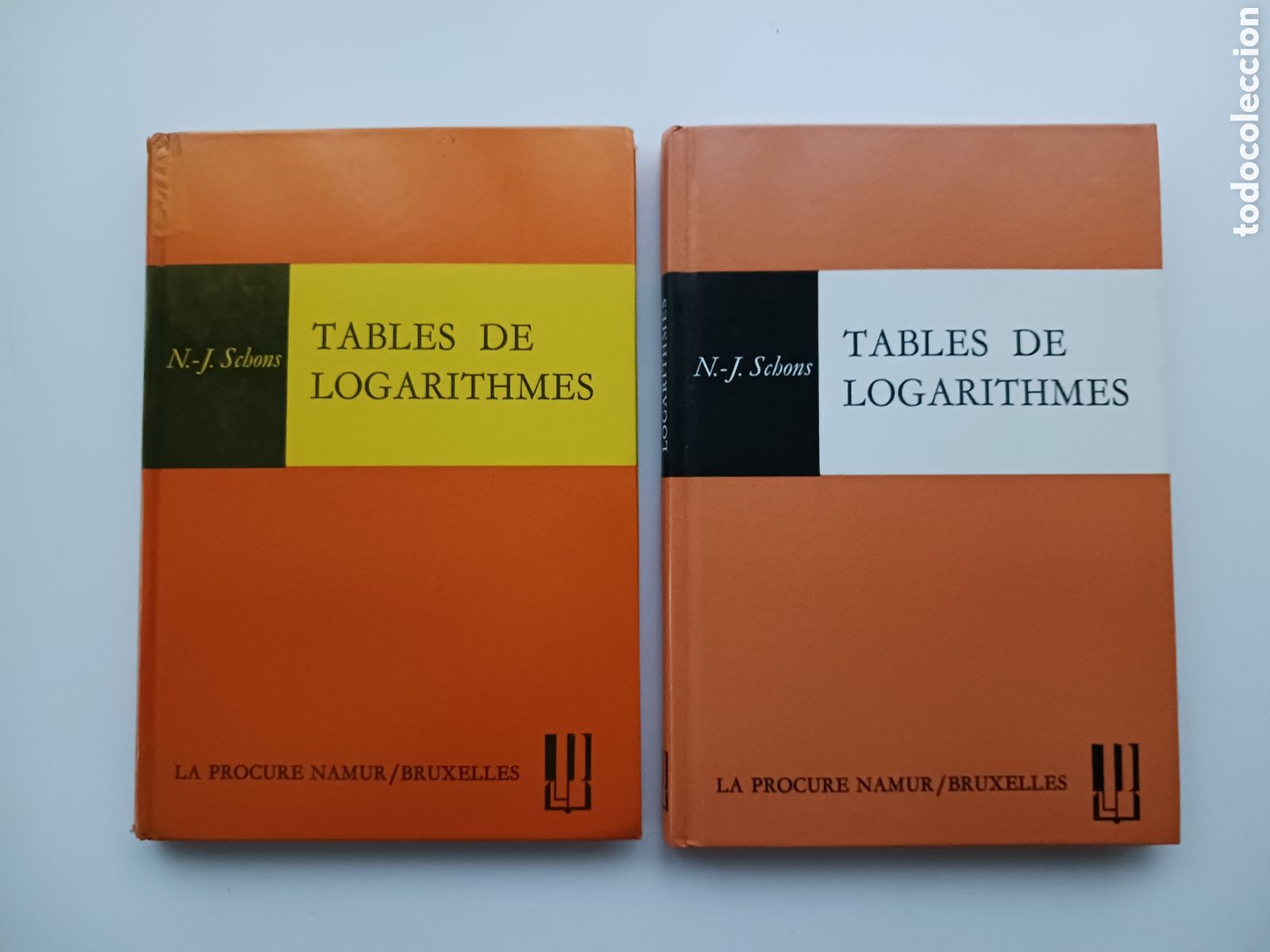 Libros de segunda mano de ciencias: Tables de Logarithmes, tablas de logaritmos franc&eacute;s Bruxelles 1974 1978 - Foto 1