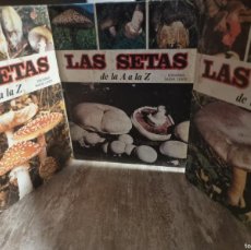 Libros de segunda mano: LAS SETAS DE LA A A LA Z, 3 TOMOS, EDICIONES NUEVA LENTE, 1980. Lote 398227664