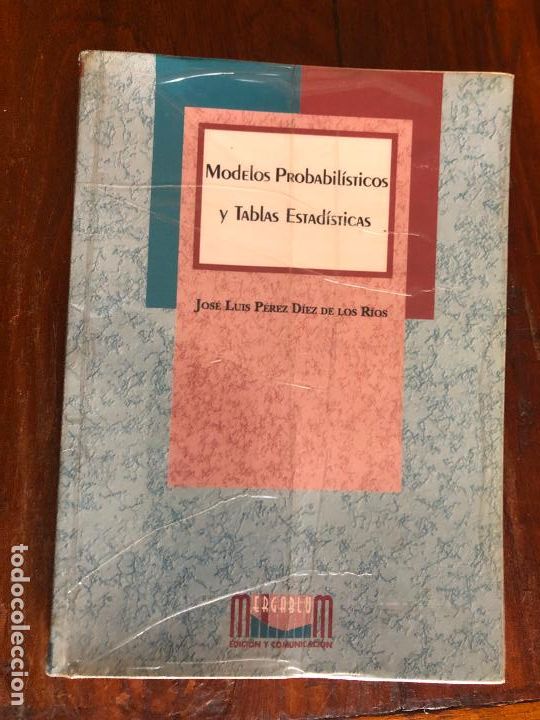 Libros de segunda mano de ciencias: MODELOS PROBABILISTICOS Y TABLAS ESTADISTICAS.- JOSE LUIS PEREZ DIEZ DE LOS RIOS - Foto 1