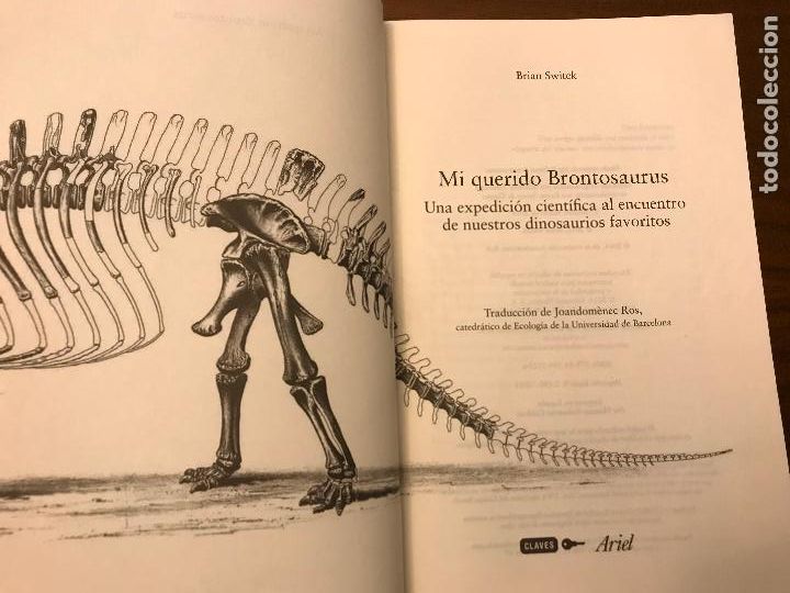 Libros de segunda mano: MI QUERIDO BRONTOSAURUS , BRIAN SWITEK , EDITORIAL ARIEL - Foto 2