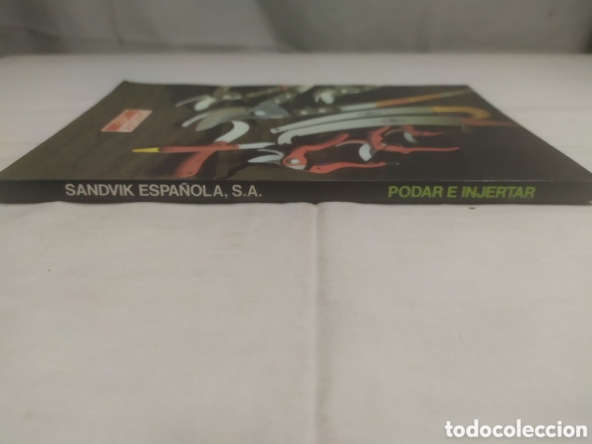 Libros de segunda mano: Podar e injertar. Sandvik espa&ntilde;ola, 1988 KKB - Foto 2