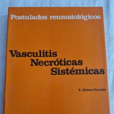 Libros de segunda mano de Ciencias: VASCULITIS NECROTICAS SISTEMICAS. R.MOLERES FERRANDIS. ED: GEIGY. BARCELONA, 1977. Lote 401006434