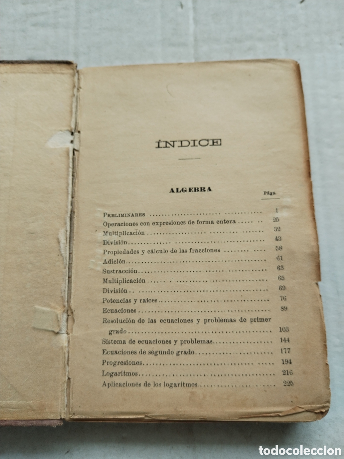 Libros de segunda mano de ciencias: &Aacute;LGEBRA Y TRIGONOMETRIA - Foto 2