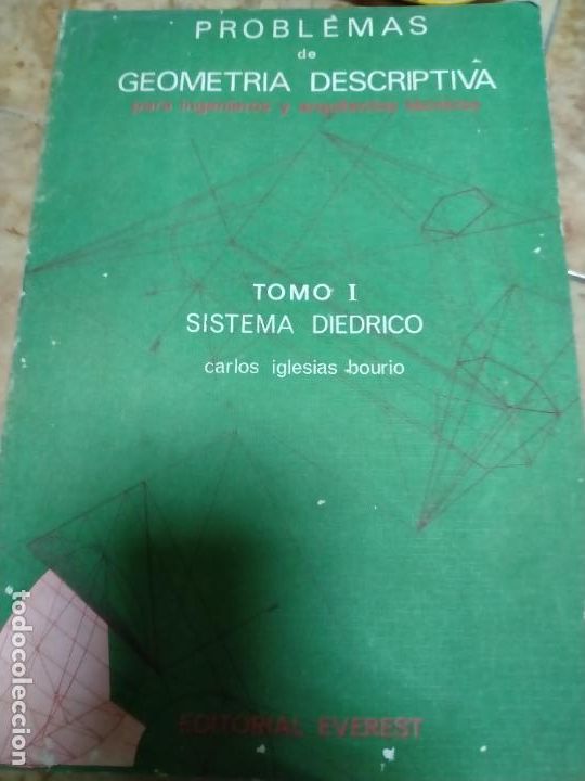 Libros de segunda mano de ciencias: PROBLEMAS DE GEOMETRIA DESCRIPTIVA - Foto 1