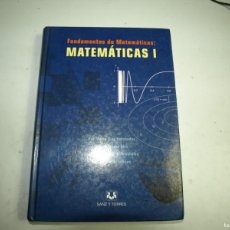 Libros de segunda mano de Ciencias: FUNDAMENTOS DE MATEMATICAS: MATEMATICAS I, ANA MARIA DIAZ HERNANDEZ. Lote 401560749
