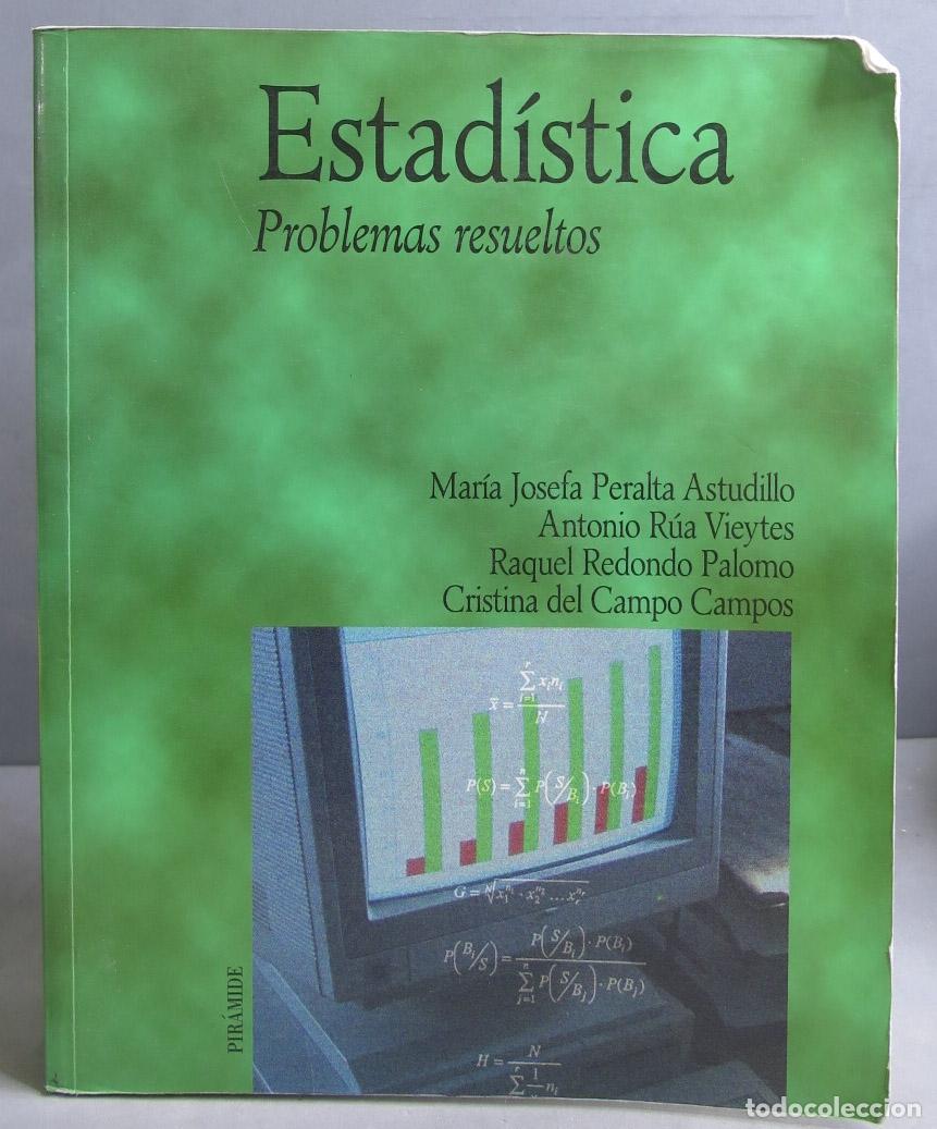 Libros de segunda mano de ciencias: Estad&iacute;stica. Mar&iacute;a Josefa Peralta Astudillo - Foto 1