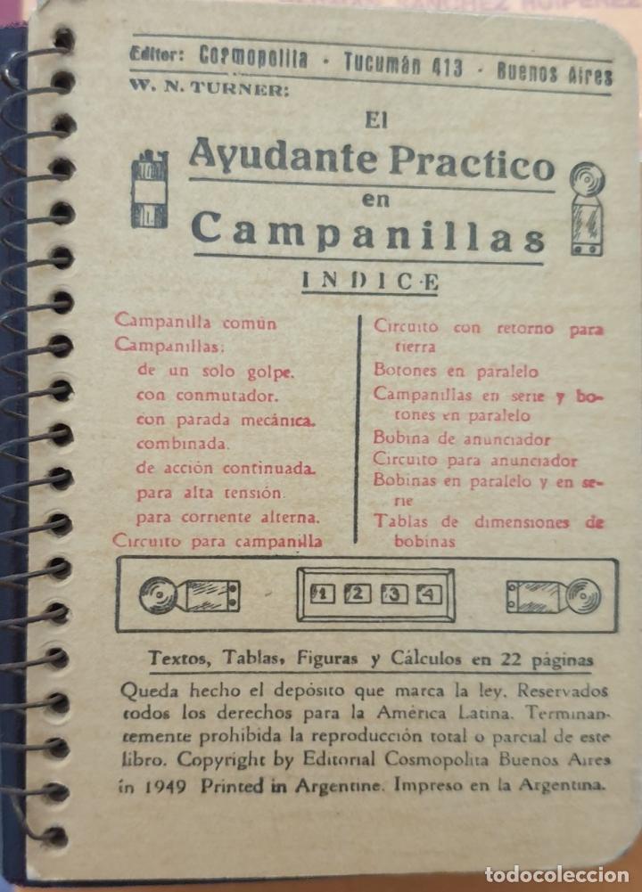 Libros de segunda mano de ciencias: EL AYUDANTE PRACTICO EN CAMPANILLAS. - TURNER, W.N. - Foto 1