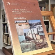 Libros de segunda mano: MAPA DE ROCAS Y MINERALES INDUSTRIALES ESCALA 1:200.000 TARRAGONA HOJA Nº42 (9-5)