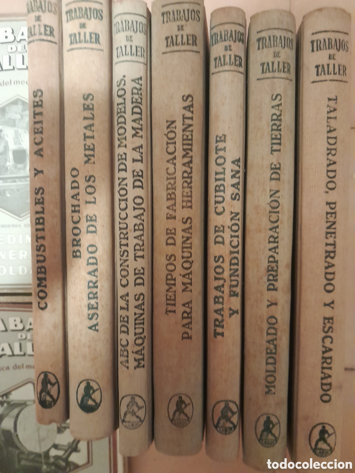 Libros de segunda mano de ciencias: 13 libros Mecanica Trabajos de taller 11 tomos - Foto 2