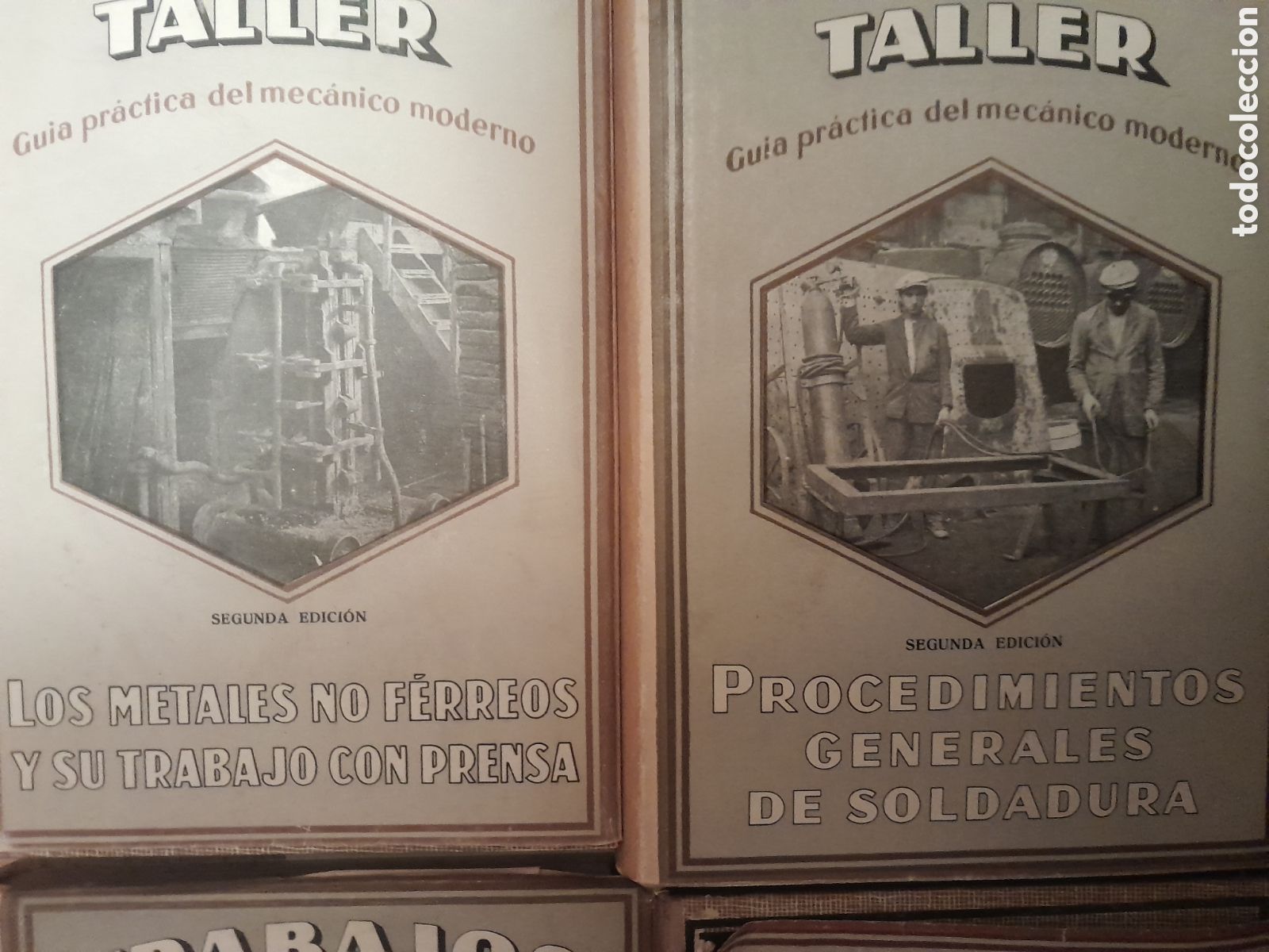 Libros de segunda mano de ciencias: 13 libros Mecanica Trabajos de taller 11 tomos - Foto 4