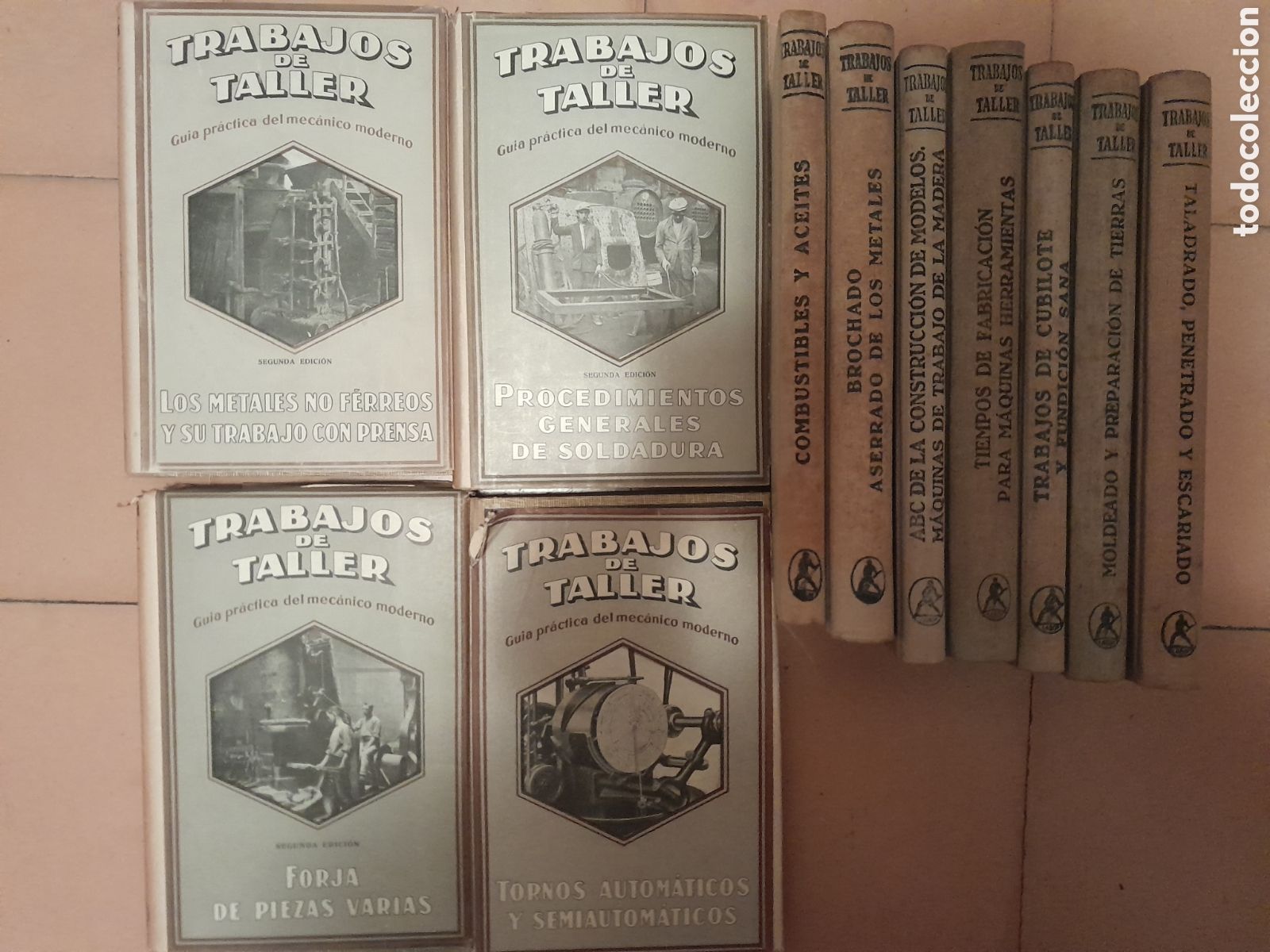 Libros de segunda mano de Ciencias: 13 libros Mecanica Trabajos de taller 11 tomos
