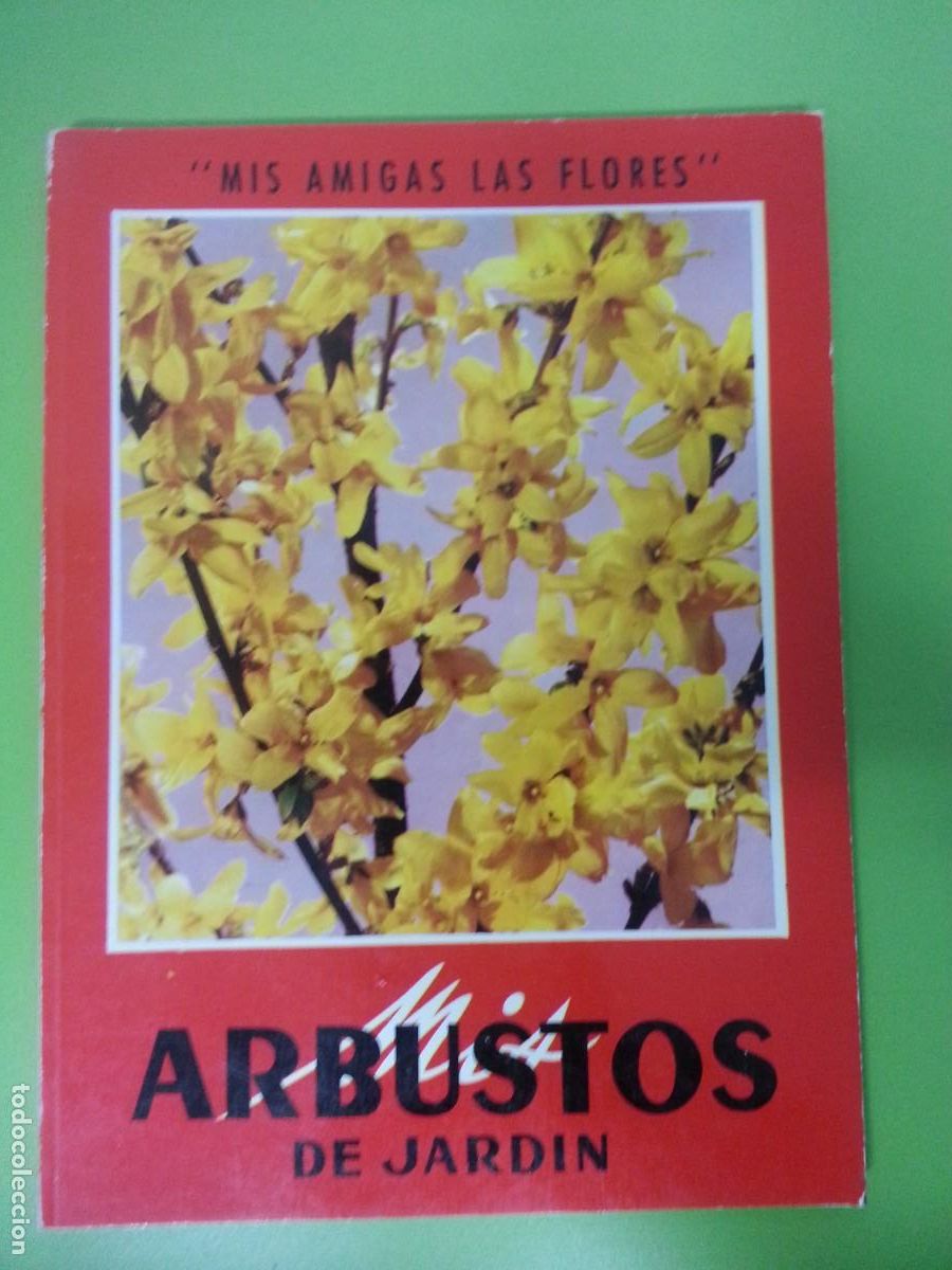 Libros de segunda mano: ARBUSTOS DE JARDIN - MIS AMIGAS LAS FLORES - Foto 1