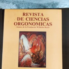 Libros de segunda mano: REVISTA DE CIENCIAS ORGONOMICAS. Lote 402528619